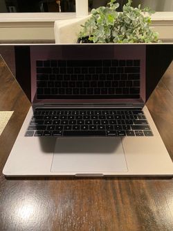 i5 MacBook Pro 2017 with 256 GB SSD, 8 GB Ram, 13 inch screen