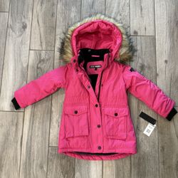 Hot Pink Girls Snow Winter Jacket 