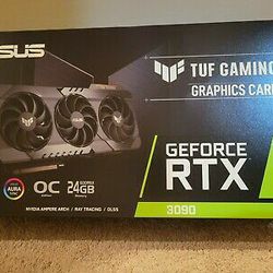 NEW ASUS TUF GeForce RTX 3090 24GB GDDR6X 🔥 SEALED 🚐 *IN HAND FAST SHIP

