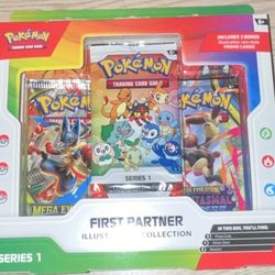 Pokemon First Partner Illustration Collection Series 1
