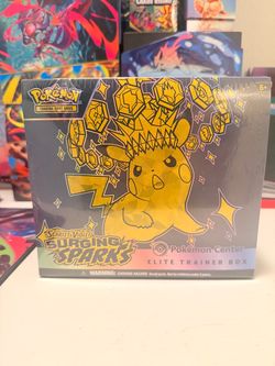 Pokémon Surging Sparks Pokémon Center Elite Trainer Box