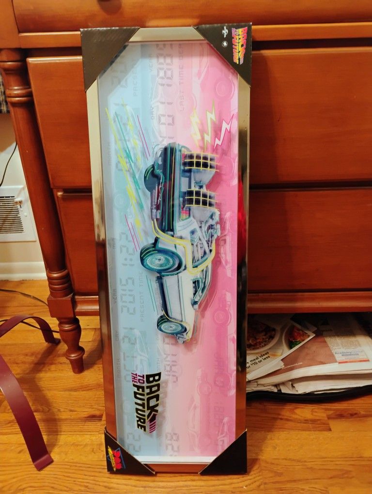 Pop Creation Back To The Future Wall Picture New