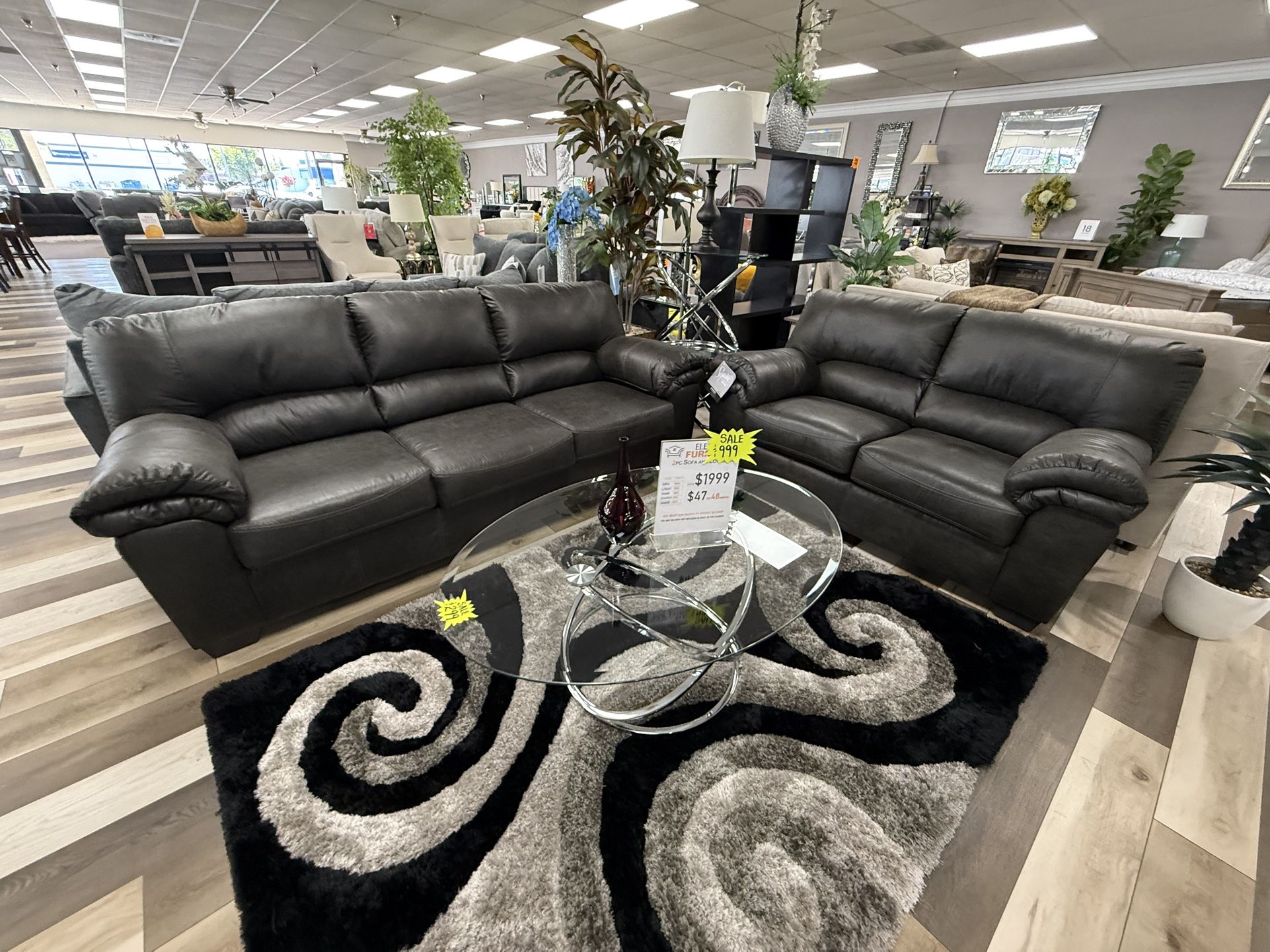 2 Pc Sofa And Loveseat