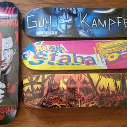 Rare Vintage Darkstar Skateboards And ENJOI Skateboard Still In Shrink ONLY $60 A Piece