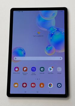 Like New Samsung Galaxy Tab S6 T867V 128GB 10.5” Wi-Fi + Cellular Unlocked Verizon T-Mobile EDL