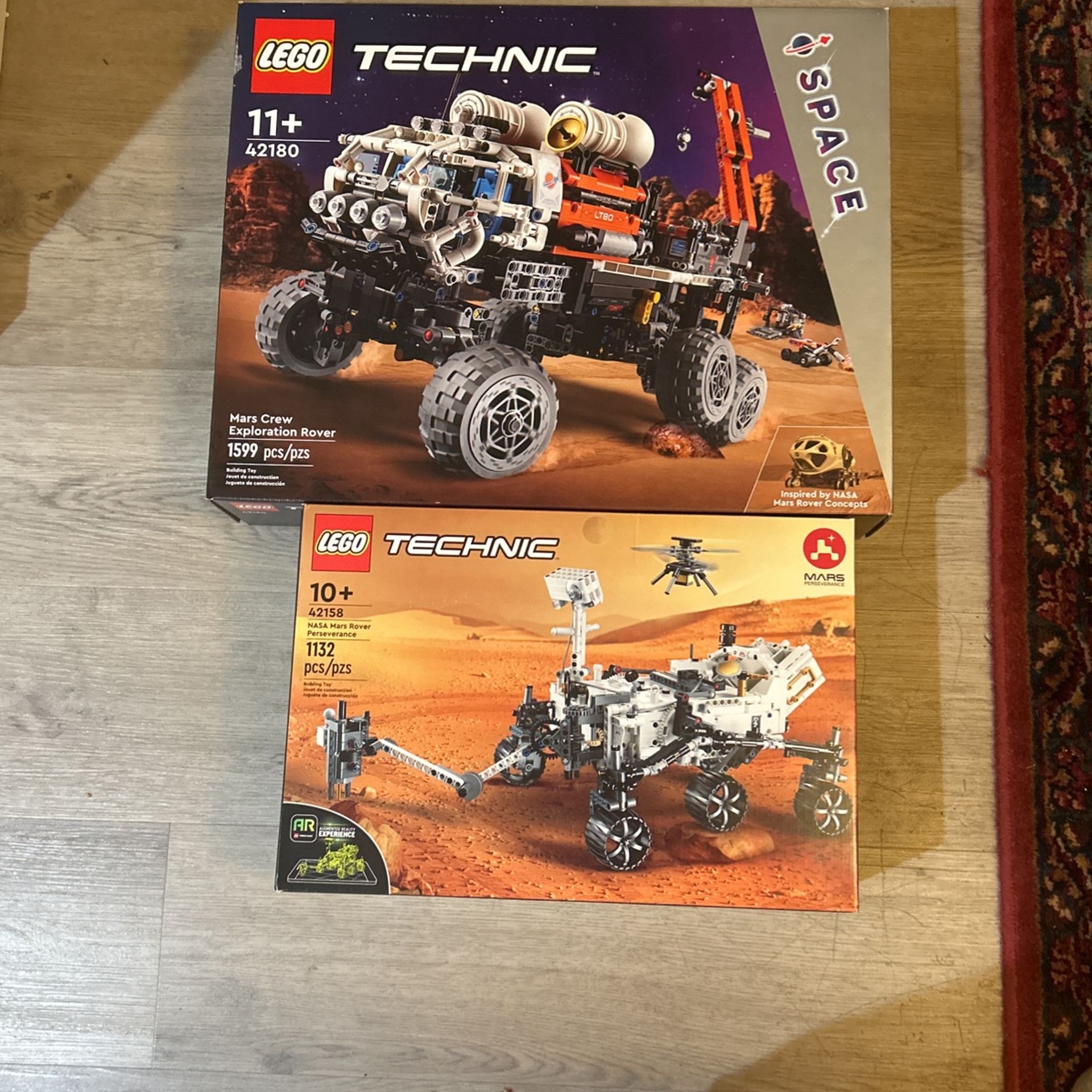 Lego Technic 42180 And 42158