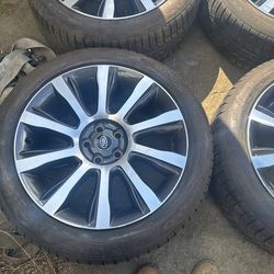 5 Wheels And Tires For Range Rover 275-45-21