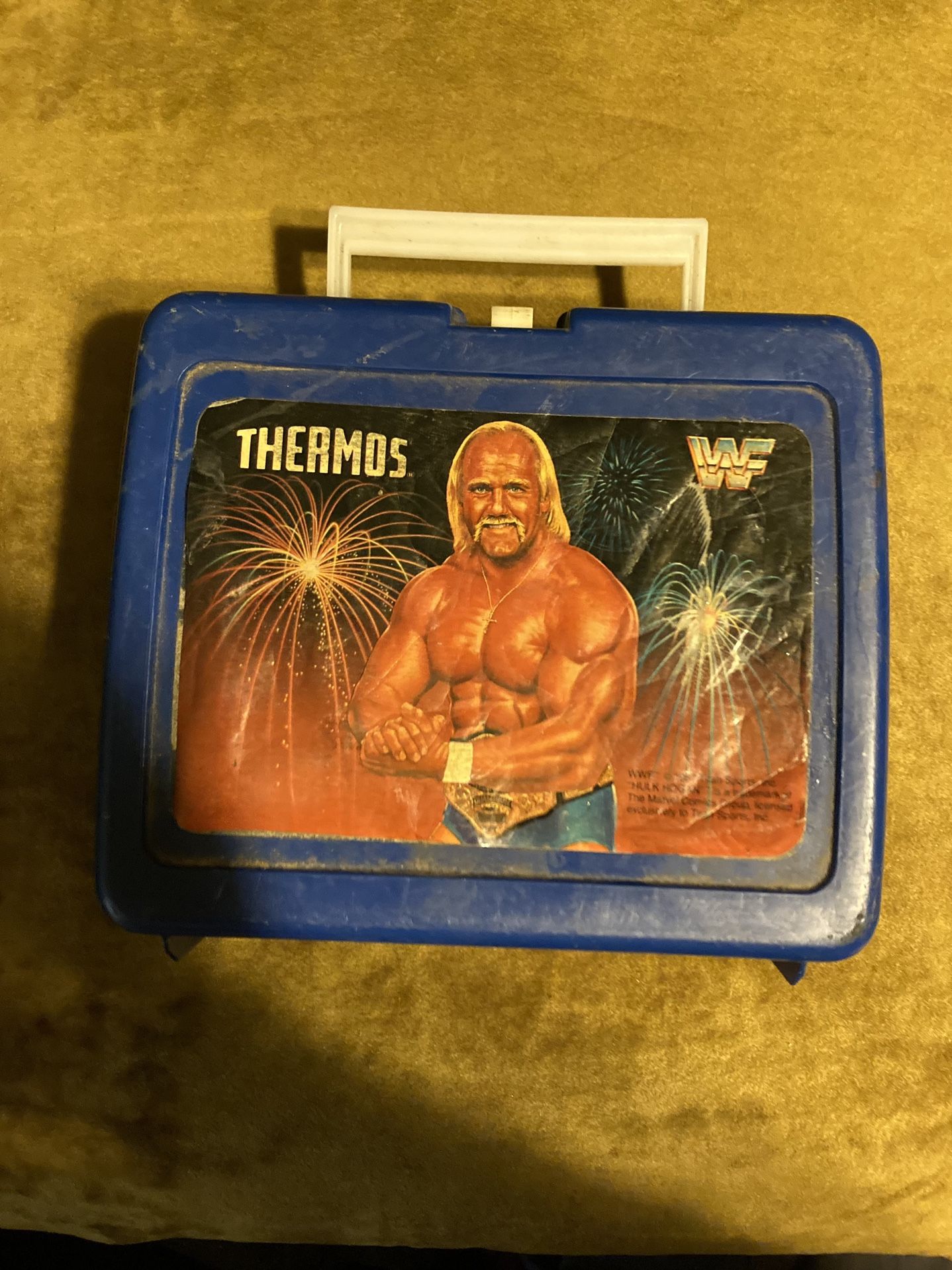 1987 Hulk Hogan Lunchbox W/O Thermos