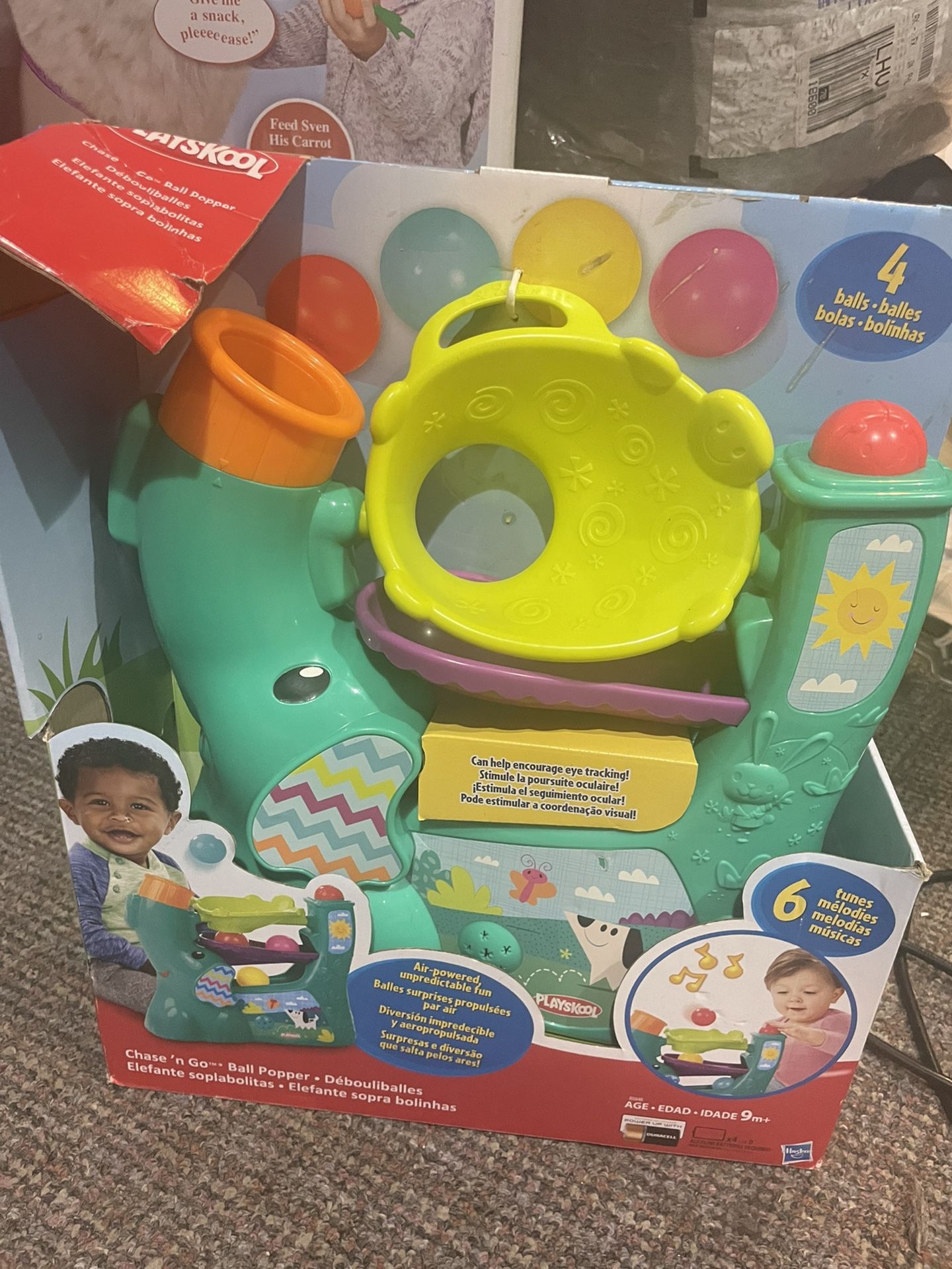 Playskool Chase n’ Go Ball Popper