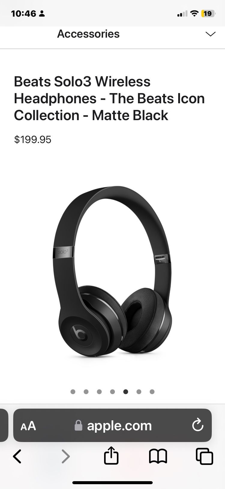 Beats Solo 3 Black/dark Gray 