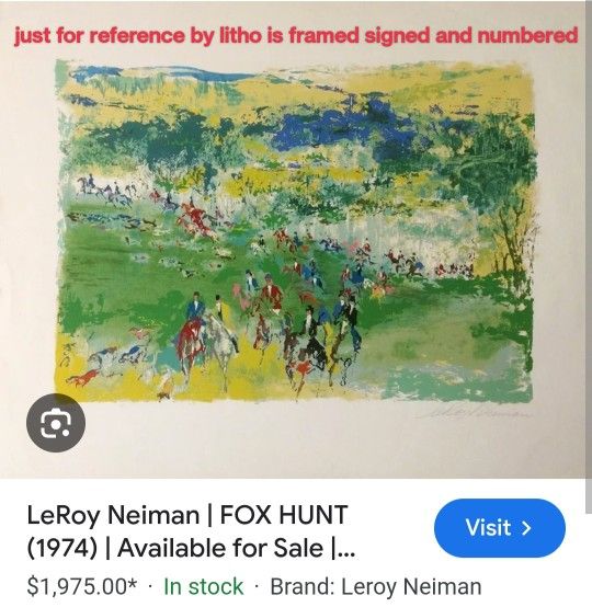 Leroy Neiman Foxhunt