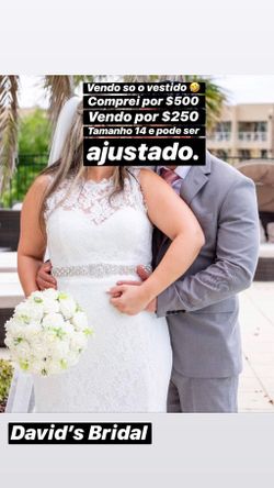 David’s Bridal Dress