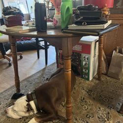 Brown Kitchen Table