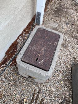 Water meter/utility concrete box