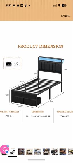 Bed frame