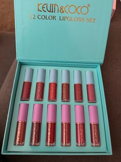 Kevin & Coco 12 Color Lip Gloss Set