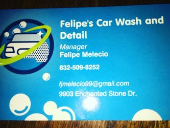 Felipe's car wash and detail