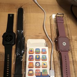 Smart watch $25 , kids smart watch (new w/box) $35 and pedometer/time/stop watch etc $10 or ALL FOR $65  - must come to Huntington Beach