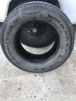 Pair of GoodYear Wrangler SR-A Tires