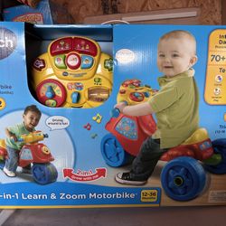 VTech 2-in-1 Learn & Zoom Bike