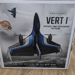 PROTOCOL Vert 1 Vertical Take off & Landing Remote Control Hover Jet RC Plane