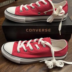 Pink Converse Girls Shoes