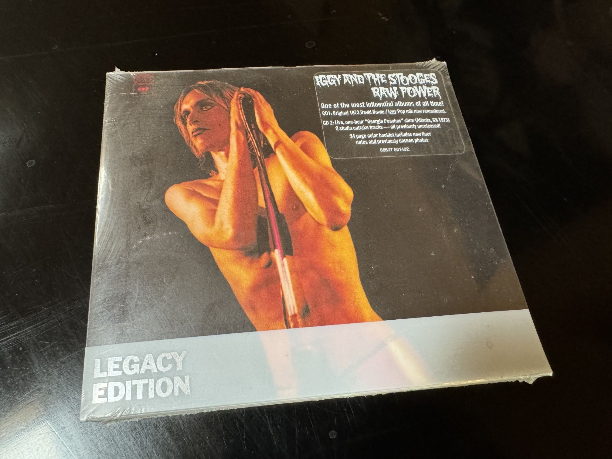 Iggy And The Stooges RAW POWER Legacy Edition CD Set W/booklet SEALED