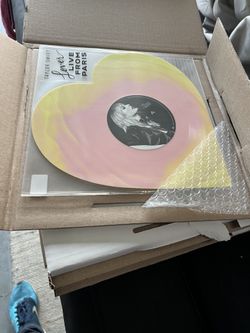 Taylor Swift Lover Live From Paris Heart Shape Vinyl