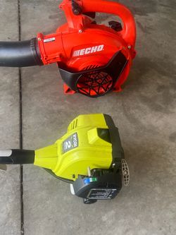 trimmer and leaf blower