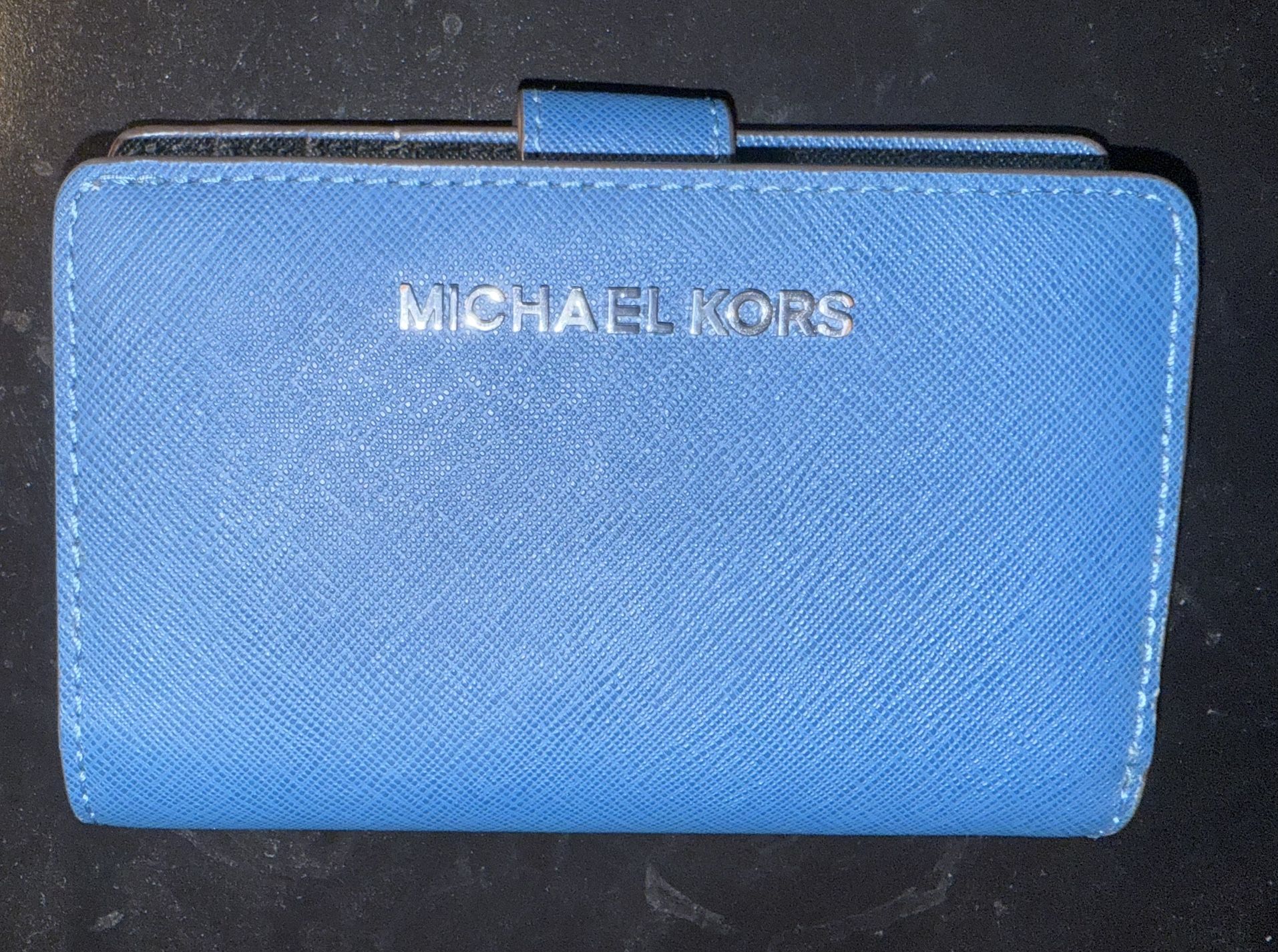 Blue Michael Kors Women’s Wallet 