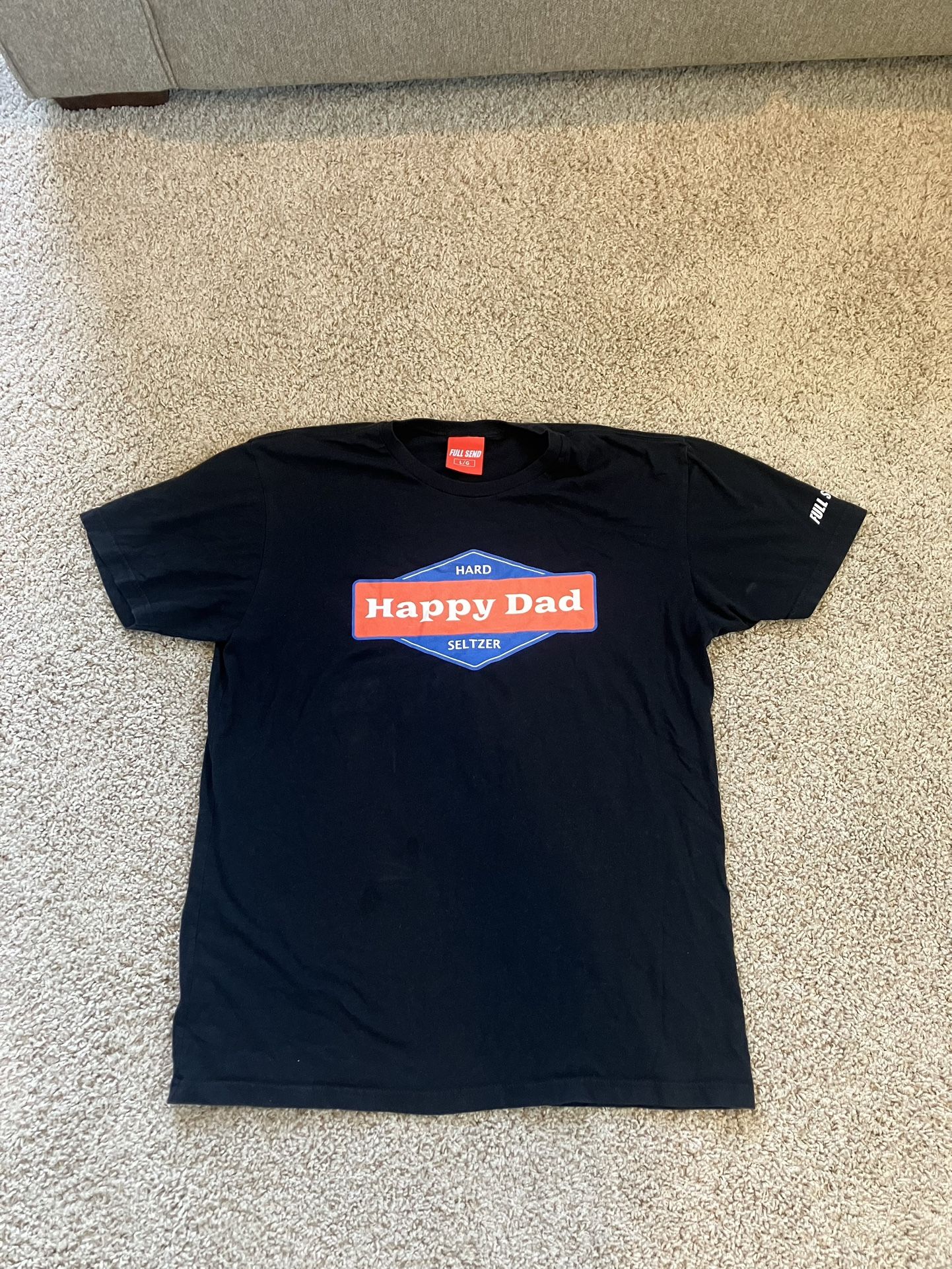 full send nelk happy dad t shirt size large