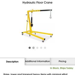 Folding Mobile Crane 