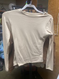 Nude Beige B-Soft Long Sleeve Top