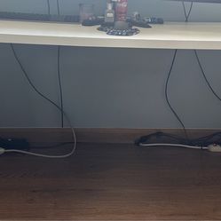 Table and Side Drawer