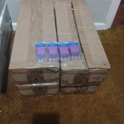 Four Boxes Of 72 Pieces In Each Box0$40 A Box Is 72 Pieces