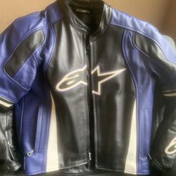 Alpine star Motorcycle Leather Jacket