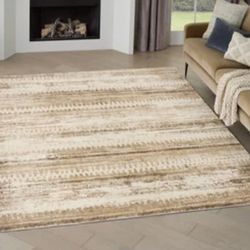 Nourison Briar Area Rug, Brown, ~(8 x 10) FT