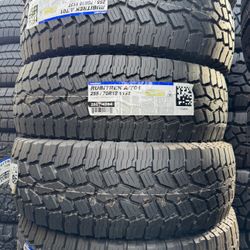 New Falken 255/70R18 All Terrain Tires