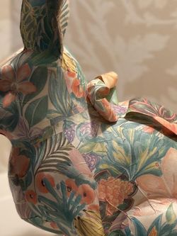 Paper Mache Rabbit By Joan B Henderson