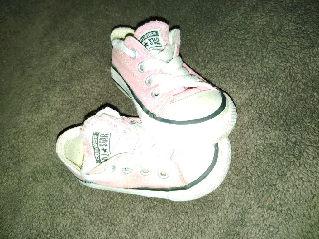 Baby Girl Pink Converse