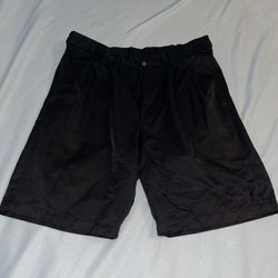 Haggar Men Shorts Black 34 Waist A003