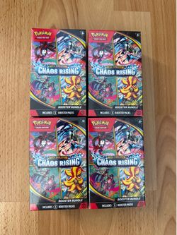 Pokemon Chaos Rising Booster Bundle
