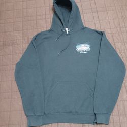 Vintage Ron Jon Surf Hoodie Mens Medium dark blue sweatshirt