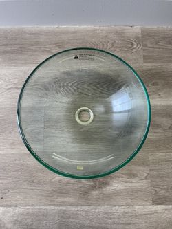 16 Inch Glass Sink