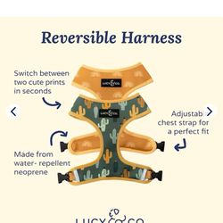 NEW Reversible Dog Harness
