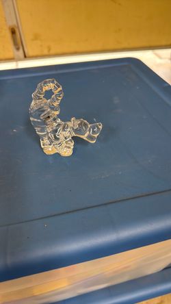 Lenox Disney Tigger Crystal Figurine Winnie the Pooh Full Lead Crystal Retired