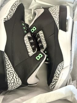 Jordan 3 Green Glow