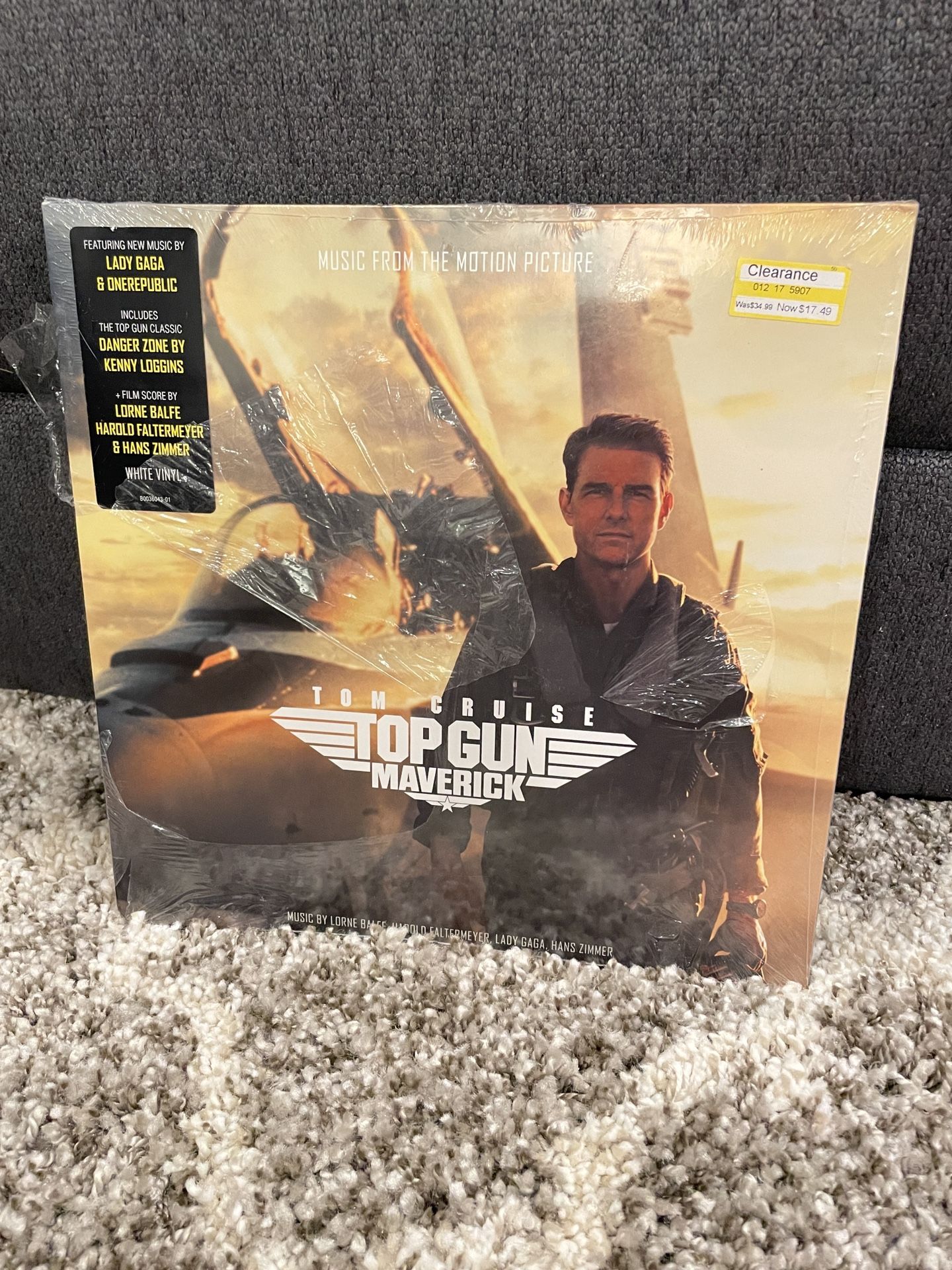 Top Gun: Maverick - Music From The Motion Picture ~White Vinyl LP for Sale  in Staten Island, NY - OfferUp