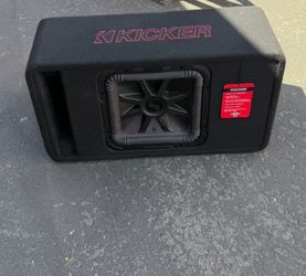 Kicker Single 12 inch Vented