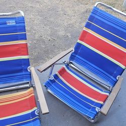 Pair Of Beach Chairs